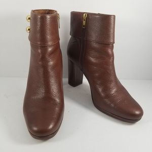 kate spade Bridgette HEELED leather Boots SIZE 10M. S701